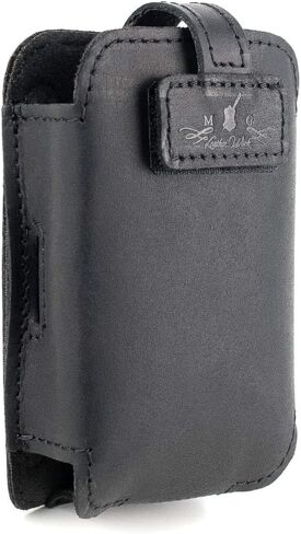 Trumpet Wireless Microphone Transmitter Holder – Genuine Leather Bodypack Pouch for Clip-On Mic in Saudi Arabia