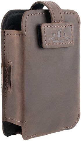 Trumpet Wireless Microphone Transmitter Holder – Genuine Leather Bodypack Pouch for Clip-On Mic in Saudi Arabia