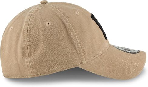 New Era للجنسين - الكبار MLB Core Classic 9TWENTY قبعة قابلة للتعديل مقاس واحد يناسب الجميع - بيتسبرغ بايرتس كاكي in Kuwait