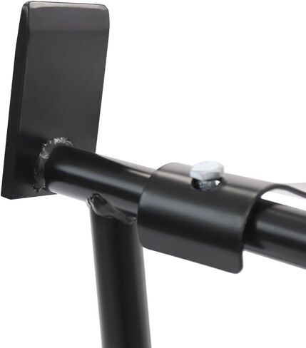 YIYIBYUS 55 Gallon Drum Cradle, Gallon Drum Dolly Black Powder-Coated Steel Construction, Drum Rack Stand with Retractable Loading & Unloading Drawbar, 4 Wheels in Saudi Arabia