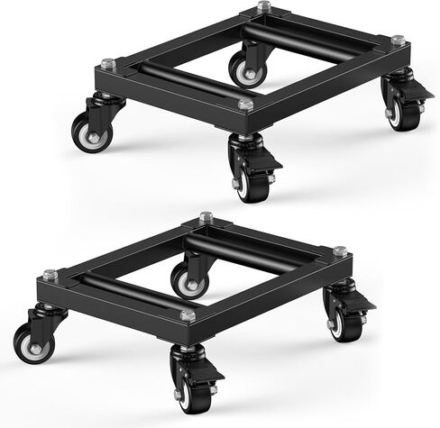 مجموعة دوللي للسيارة من IMAYCC مكونة من 4 قطع، عجلة سيارة شديدة التحمل بوزن 6000 رطل، دوللي متحركة محمولة للسيارات وATV وسيارات الدفع الرباعي والدراجات النارية والقوارب in Kuwait