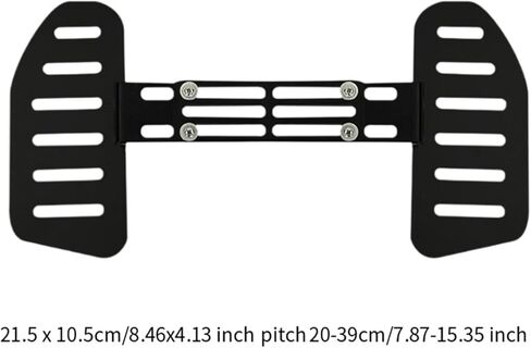 Scooter Front Foot Pegs Vehicle Modification Set Foot Rest Widen Front Foot Pedal, Removable Foot Plates Pedal to Rest Your Feet in Kuwait