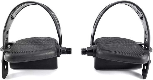 StairMaster Foot Pedal Set w/Strap 1/2" Spindle Part 25642 Exercise Bike, Replacement Part, Durable Repair Component, Secure Fit in Saudi Arabia