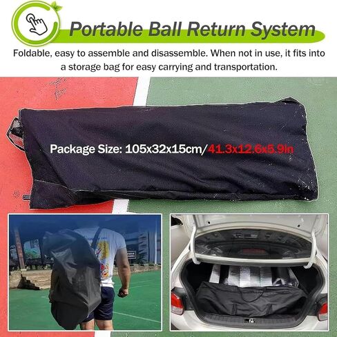 Basketball Hoop Returner Shot Return Apparatus Network Shooting Training Bounce Rotating Slide Suitable for Indoor/Outdoor Use Easy to Configure~ in Saudi Arabia