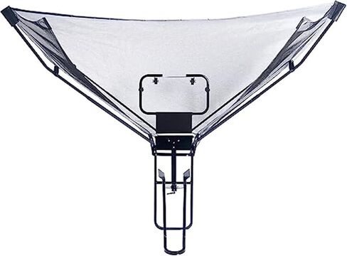 Wall Mounted Basketball Hoop Rebounder Shot Returner Ball Training for Shooting/Dribbling Drills Funnel-Shaped Net in Saudi Arabia