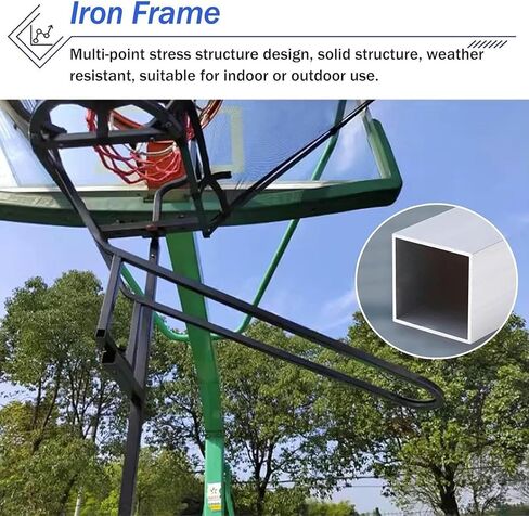 Basketball Hoop Returner Return Attachment Rebounder with Chute Compatible with Indoor and Outdoor Hoops Training for S in Saudi Arabia