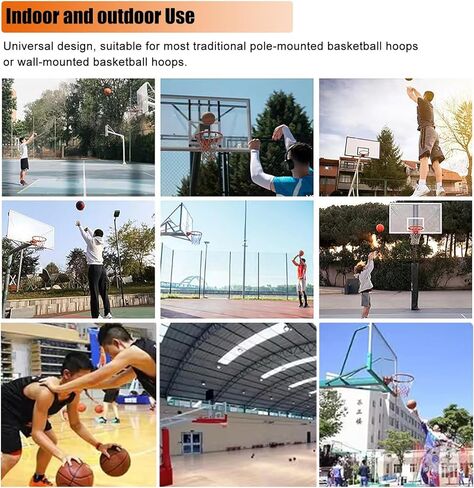 Basketball Hoop Returner Return Attachment Floor Shooting Net Kit Pro Ball Rebounder Training Aid for Kids/Younth/Adults Easy to Fold in Saudi Arabia