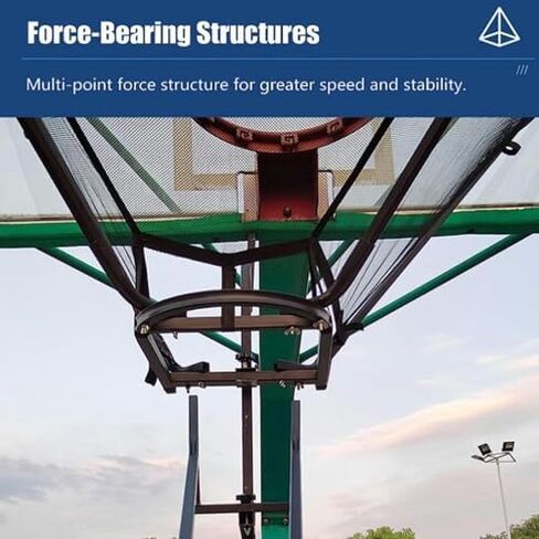 Shot Basketball Returner Return Attachment for Hoop Heavy Duty Steel with Rotating Chute Exercise Device in Saudi Arabia