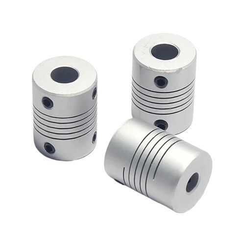 D19L25 Aluminium CNC Motor Jaw Shaft Coupler 5mm to 8mm Flexible Coupling OD 19x25mm 3Pcs(5x8) in Saudi Arabia