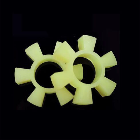 وسادة عازلة للاقتران من مادة البولي يوريثين صفراء على شكل حرف T على شكل زهر البرقوق سداسية عجلة مضخة المياه وسادة مطاطية مرنة (1 قطعة T120X60X24) in Kuwait