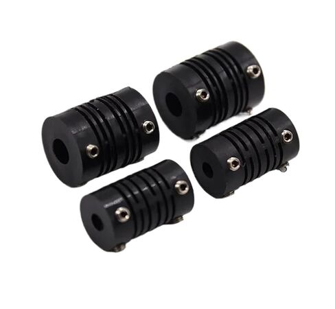 Elastic Nylon Plastic Coupling Encoder Top Tightening Inner Hole 4mm 6mm 8mm 1Pcs(D20L25 10X10) in Saudi Arabia
