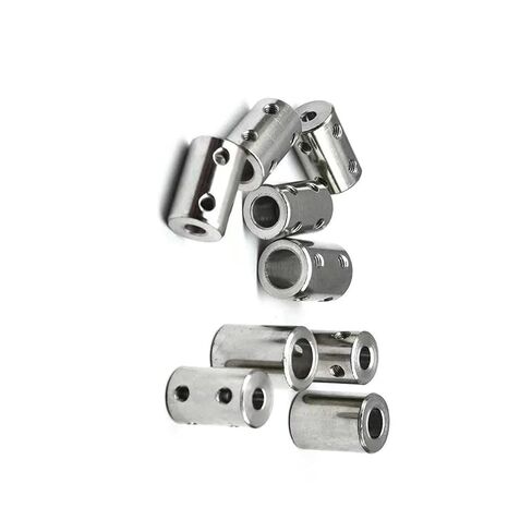 Aluminum Alloy Rigid Coupling D20L25 Transmission Joint Aperture 5/6/6.35/7/8/10/12mm 1Pcs(6mm to 6.35mm) in Saudi Arabia