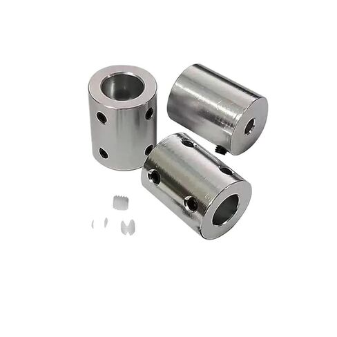 Aluminum Alloy Rigid Coupling D20L25 Transmission Joint Aperture 5/6/6.35/7/8/10/12mm 1Pcs(12mm to 12mm) in Saudi Arabia