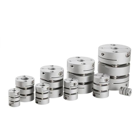 D26L35mm Dual Diaphragm Motor Shaft High Torque Elasticity Couplers 5mm to 14mm 1Pcs(4x10) in Saudi Arabia