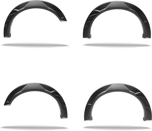 Husky Liners - RVL Style Fender Flares | Fits 2021-2024 Ford F-150, Black, 4 pcs. | 2802968 in Saudi Arabia