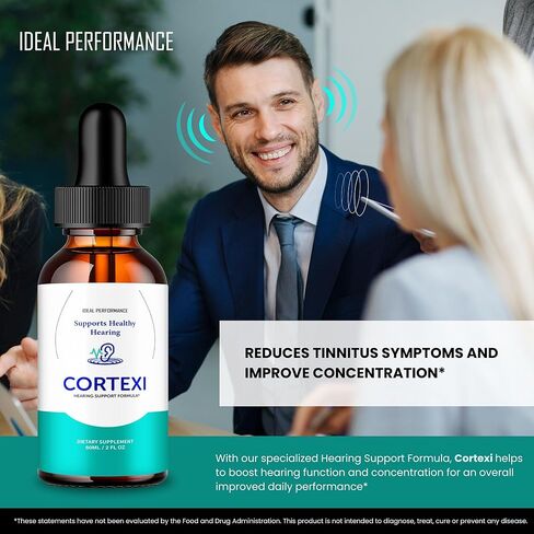 IDEAL PERFORMANCE Cortexi Tinnitus Relief for Ringing Ears Drops - Cortexi Hearing Support Supplement Liquid Drops - Maximum Strength, CortexiDrops Supports Healthy Hearing Reviews (1 Pack) in Saudi Arabia