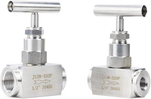 1" Female High Pressure Stainless Steel 304 Shut Off Globe Valve J13W-320P Crane Flow Control(1") in Kuwait