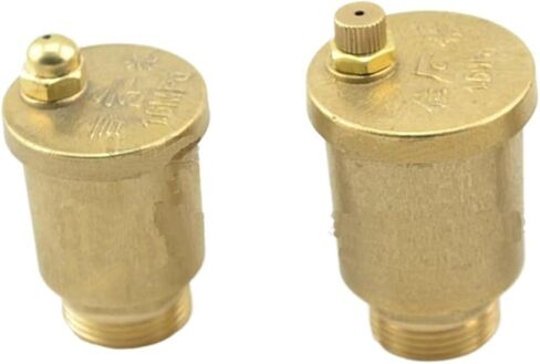 1Pair Brass Automatic Air Vent Valve DN15 Male Thread Valve for Solar Water Heater Pressure Relief Values(3/4") in Kuwait