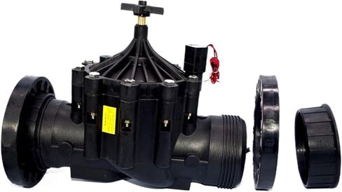 1PCS 300P Large Water Pipe electromagnetic Agricultural Irrigation Valve 3 inches 220vac 24vdc with Flange/BSP Connection(3inch Flange,110VAC) in Kuwait
