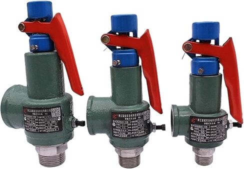 1" Male Thread Spring Type Relief Valve A28H-16 DN15/DN20/DN25 Safety Release Valve for Air Tank Boiler A28W(0.84 Mpa,1/2") in Kuwait