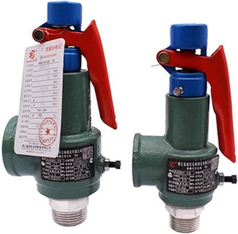 1" Male Thread Spring Type Relief Valve A28H-16 DN15/DN20/DN25 Safety Release Valve for Air Tank Boiler A28W(0.84 Mpa,1/2") in Kuwait