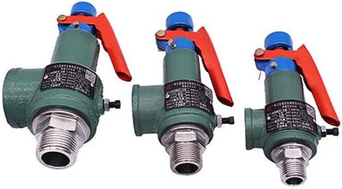 1" Male Thread Spring Type Relief Valve A28H-16 DN15/DN20/DN25 Safety Release Valve for Air Tank Boiler A28W(0.84 Mpa,1/2") in Kuwait