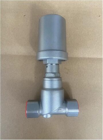 1PCS 1/2" 3/4" 1" BSPT Pneumatic Water Cut-Off Drum Valve 304 Stainless Steel for Dryer(1/2",Single Acting) in Kuwait
