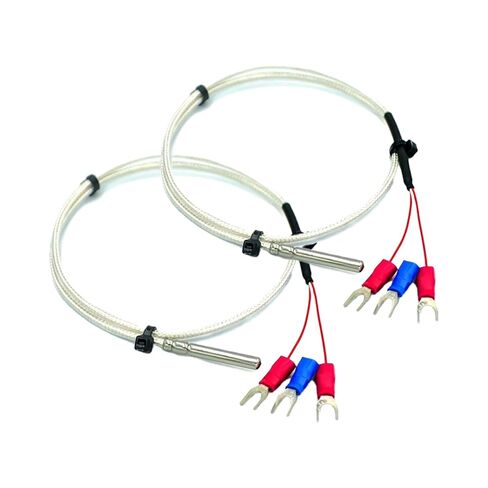 Gikfun Waterproof PT100 RTD Temperature Sensor Probe 3-Wire Stainless Steel with 0.5 Meter Cable for Arduino DIY,PID Controllers,Process Control (Pack of 2pcs) EK2170 in Saudi Arabia