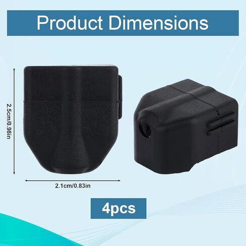 4pcs Hot End Silicone Socks for Flashforge AD5X 3D Printer, Extruder Hotend Silicone Sleeves Heat-Resistant Covers Accessories for Flashforge AD5X 3D Printer (Black) in Saudi Arabia