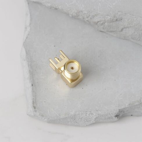 خلق فكرة 10 قطعة SMA PCB موصل سالب 90 درجة زاوية مطلية بالذهب RF المقبس ل PCB جبل DC-12 جيجا هرتز نطاق التردد in Kuwait