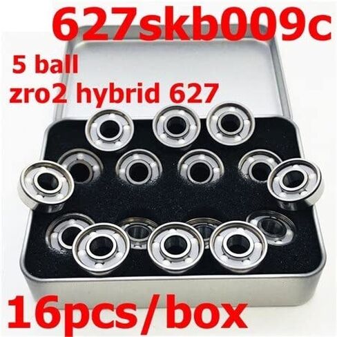 627RS Double Row Skate Bearings High Speed Ceramic Ball 5 Bead 7x22x7mm Double Row Wheel Bearing in Saudi Arabia