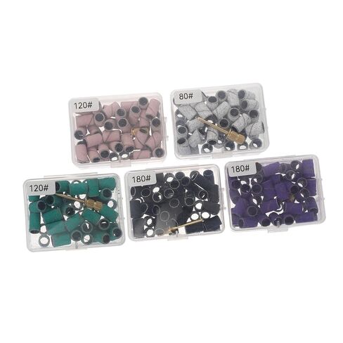 750pcs Manicure Sanding Ring Grinding Polisher Boards for Nails Nail Sanding Sand Bands for Drill in Saudi Arabia