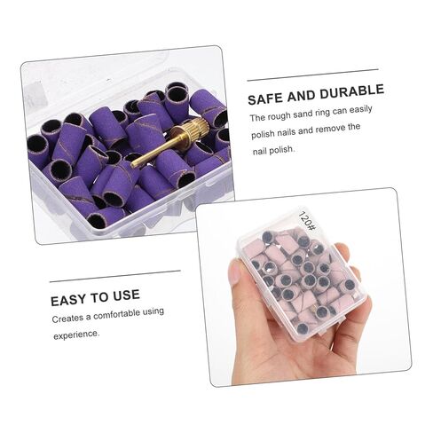 750pcs Manicure Sanding Ring Grinding Polisher Boards for Nails Nail Sanding Sand Bands for Drill in Saudi Arabia