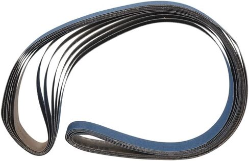 Polishing Belt,Sanding Belts 6Pcs 2 X 72 Inch 120 Grit Zirconia Sanding Belts Metal Grinding Polishing, Alumina Sanding Abrasive Belts Metal in Kuwait