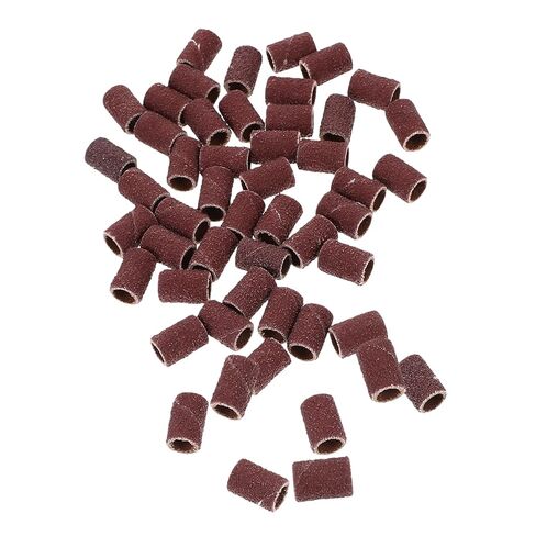 100pieces Grinding Machine Ring Sanding Bands for Nail Drill Abrasive Sleeves Grit Sanding Bands for Nail in Saudi Arabia