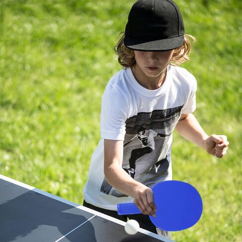 balacoo Kids Table Tennis Rackets Set of 2 Plastic Ping Pong Paddles Lightweight with Non-Slip Grip for Children Practice and Outdoor Play in Saudi Arabia