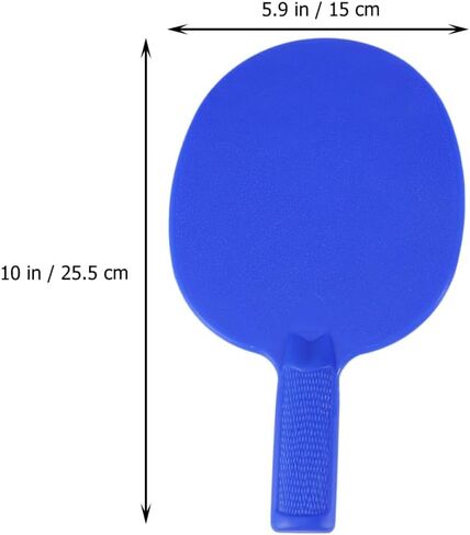 balacoo Kids Table Tennis Rackets Set of 2 Plastic Ping Pong Paddles Lightweight with Non-Slip Grip for Children Practice and Outdoor Play in Saudi Arabia