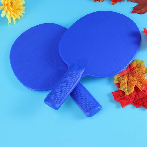 balacoo Kids Table Tennis Rackets Set of 2 Plastic Ping Pong Paddles Lightweight with Non-Slip Grip for Children Practice and Outdoor Play in Saudi Arabia