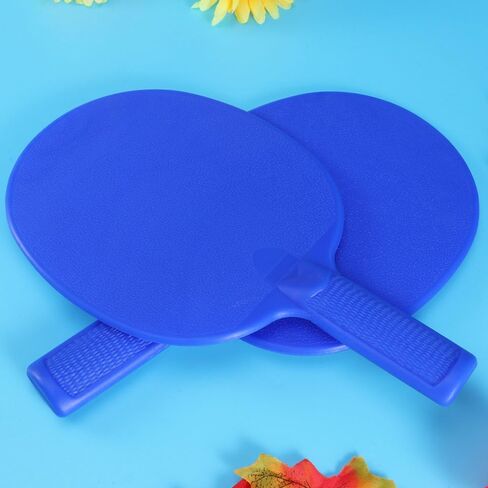 balacoo Kids Table Tennis Rackets Set of 2 Plastic Ping Pong Paddles Lightweight with Non-Slip Grip for Children Practice and Outdoor Play in Saudi Arabia