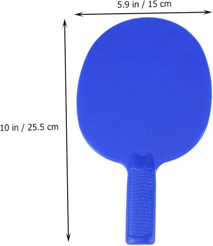 balacoo Kids Table Tennis Rackets Set of 2 Plastic Ping Pong Paddles Lightweight with Non-Slip Grip for Children Practice and Outdoor Play in Saudi Arabia