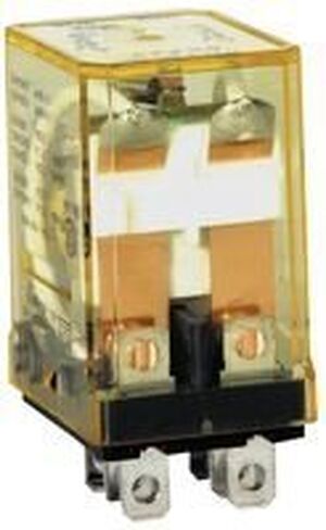 IDEC RH2B-ULCAC110-120V 10 AMP, 110-120 VAC Coil, Blade TERMINALS, Check Button, DPDT, LED Indicator, Plug-in, Power Relay, RH Series, UL Certified in Saudi Arabia