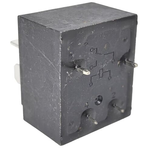 2-Pack GK-C-1A-12D Relay - 40A 250VAC SPDT 5-Pin Industrial Power Relay - Compatible with HVAC Systems & Motor Controls - Fixes Compressor & Start Failures in Saudi Arabia