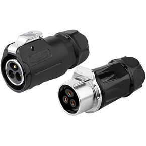 LP-20 Aviation and Socket Connector 3-core with Barrier Male and Female Butt(Docking female seat) in Kuwait