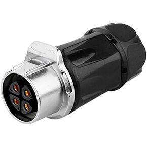 LP-20 Aviation Socket Connector 4-core Plus Barrier Male and Female Butt(Docking female seat) in Kuwait