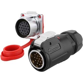 LP24 aviation 3 core 4 core 10 hole 12 19 24PIN multi-core power industrial waterproof connector(4 core) in Kuwait