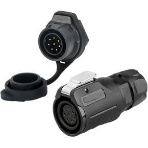 LP16 aviation 8-pin power signal wiring industrial connector(Single hole male seat) in Kuwait