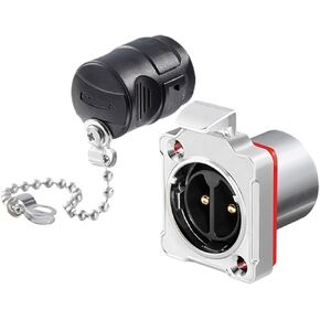 Locking wire BD24 2-core metal industrial equipment portable 25A power crimping connector aviation(Metal flange formal wear) in Kuwait