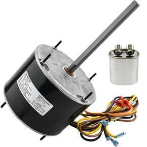 10728 استبدال محرك المكثف للمريخ 10733، A.O. Smith FSE1026S، Fasco D909/ D749، Genteq 3728، Diversitech-WG840728، W51-14CJA1-02 إلخ، 1/4 حصان، 1075 دورة في الدقيقة، 208-230 فولت، سرعة واحدة، ضمان لمدة عام in Kuwait