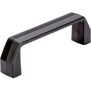 24320.0220 مقبض مقابض بلاستيك اسود الطول 117 ملم القطر M6 العرض 25 ملم in Kuwait