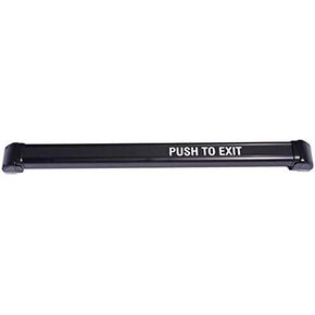 Push to Exit Bar, Black, Width 36 in. in Kuwait